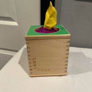 Lovevery’s Magic Tissue Box from the Senser Play Kit